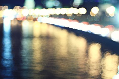 şehir ışıkları arka plan