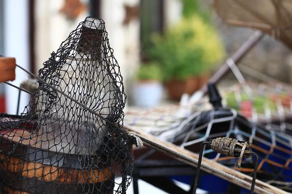 Old fishing equipment — Stock Photo, Image