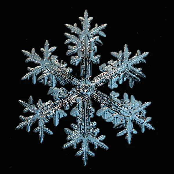 Sneeuwvlok crystal — Stockfoto