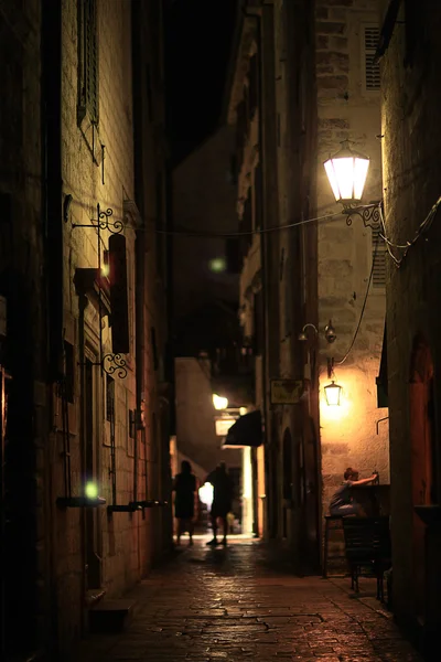 Nacht, straat — Stockfoto