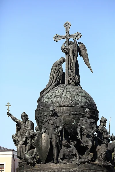 Millennium av Ryssland monument — Stockfoto