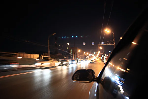 Look out of car — Stock Photo, Image