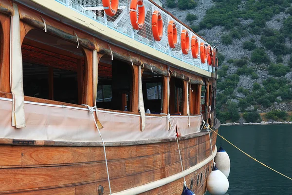 Fragment yacht — Stock Photo, Image