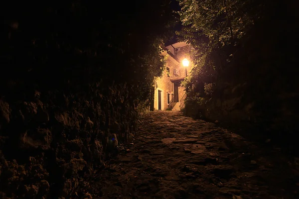 Nacht, straat — Stockfoto