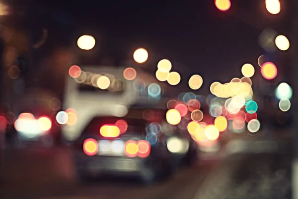 City lights background — Stock Photo, Image