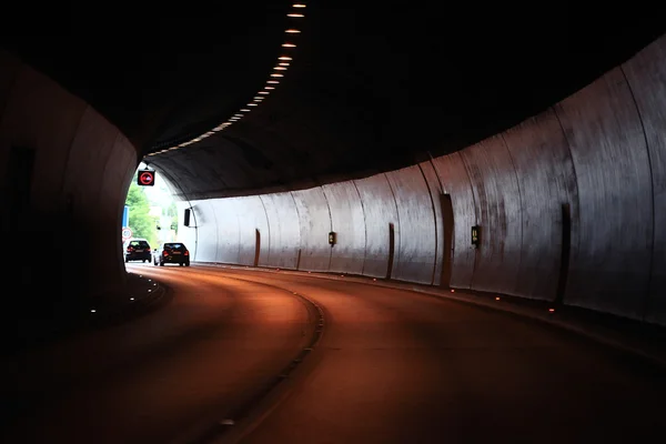 Estrada do túnel — Fotografia de Stock