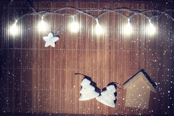 Noel dekoratif arka plan — Stok fotoğraf