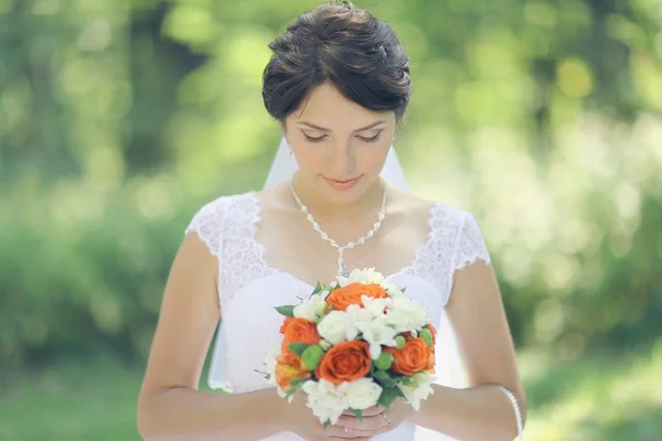 Retrato de novia — Foto de Stock