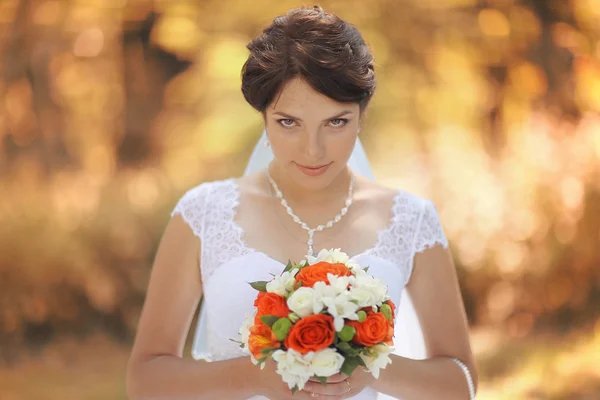 Retrato de noiva — Fotografia de Stock