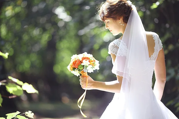 Retrato de novia — Foto de Stock