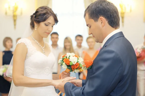 Casamento casal — Fotografia de Stock