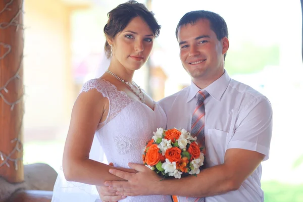 Casamento casal — Fotografia de Stock