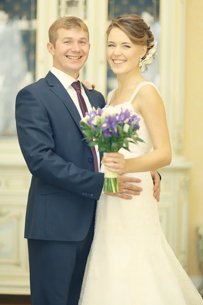 Nový merried pár — Stock fotografie