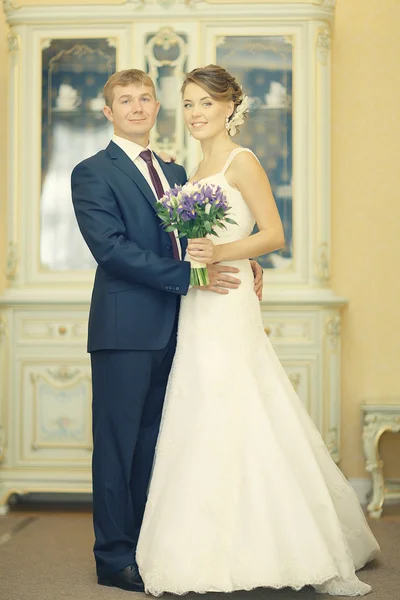 Nya merried par — Stockfoto