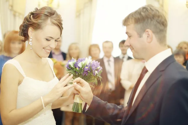 Pareja de boda — Foto de Stock