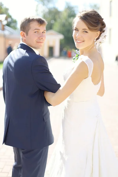 結婚式のカップル — ストック写真