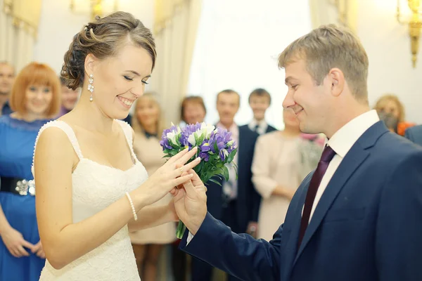 Matrimonio coppia — Foto Stock