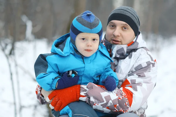 Padre e figlio — Foto Stock