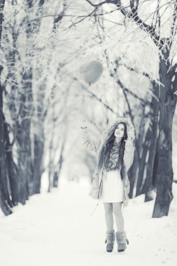 Sevgililer günü genç kız