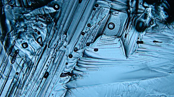 Fondo de textura de hielo azul —  Fotos de Stock