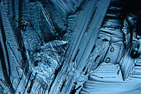 Fondo de textura de hielo azul — Foto de Stock