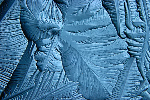 Fondo de textura de hielo azul — Foto de Stock