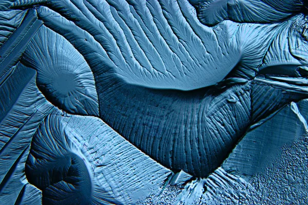 Fondo de textura de hielo azul — Foto de Stock