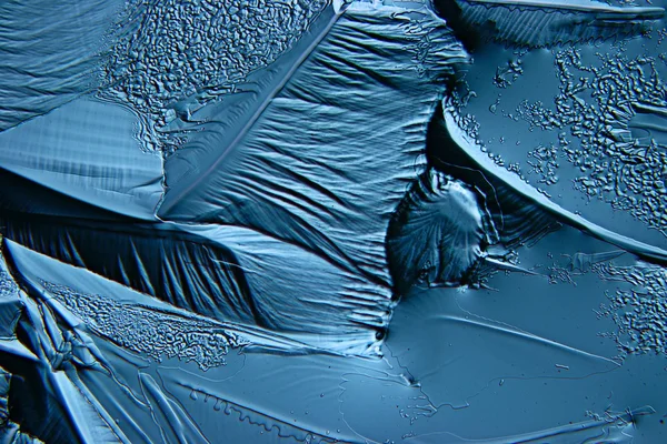 Fondo de textura de hielo azul — Foto de Stock