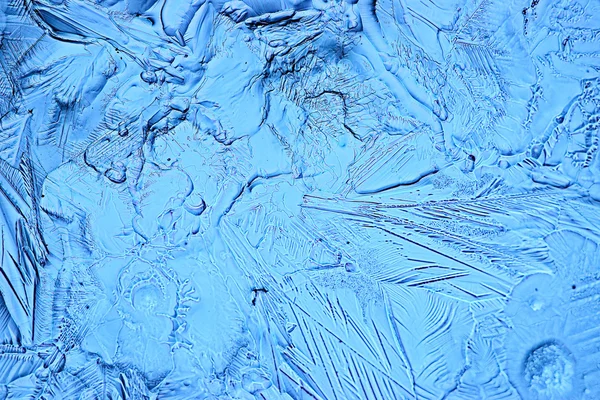 Fondo de textura de hielo azul —  Fotos de Stock