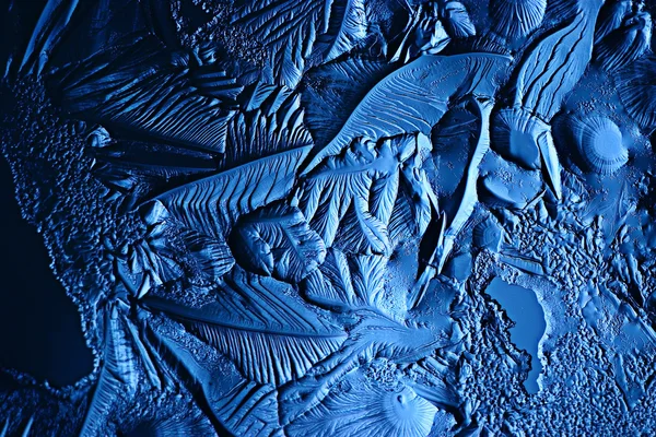 Fundo de textura de gelo azul — Fotografia de Stock