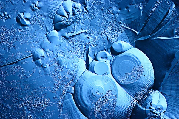 Blauw ijs textuur achtergrond — Stockfoto