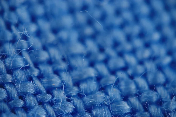 Blue textile background — Stock Photo, Image