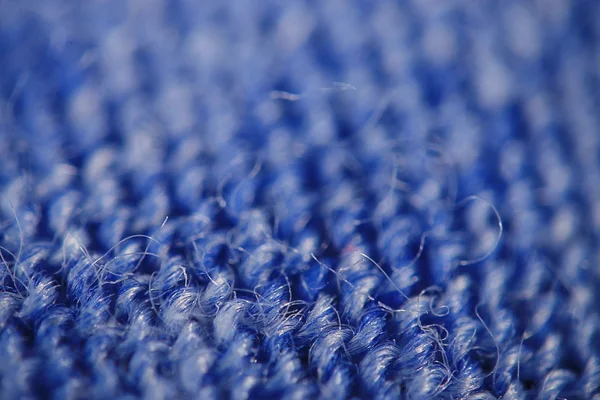 Blue textile background — Stock Photo, Image