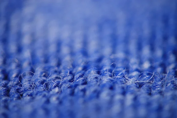 Modré textilní pozadí — Stock fotografie