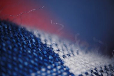 Mavi tekstil arkaplanı