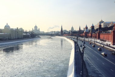 Moskova kremlin panorama
