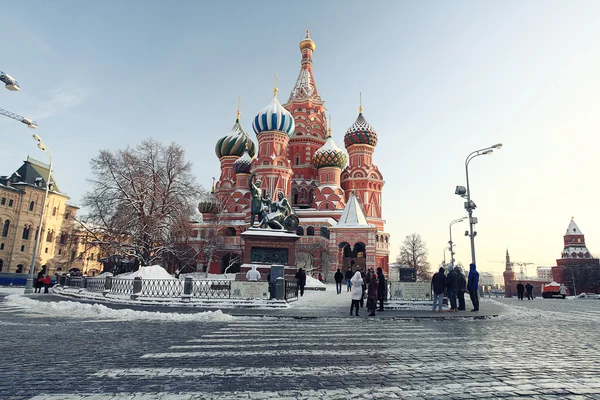 Собор Василія в Москві — стокове фото