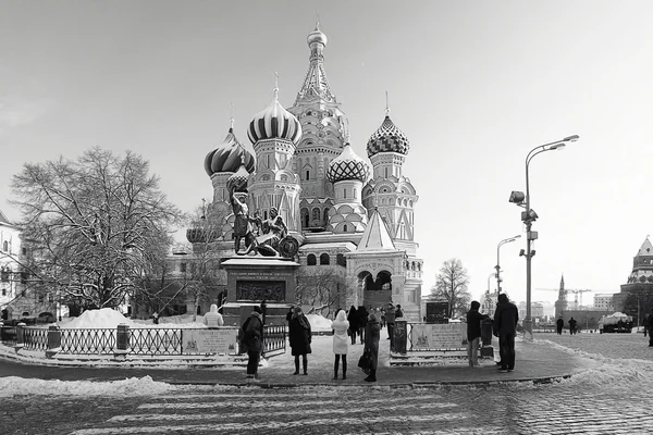 Собор Василия Блаженного в Москве — стоковое фото