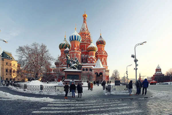 Cathedral of Saint Basil in Moscow — Stock Photo, Image