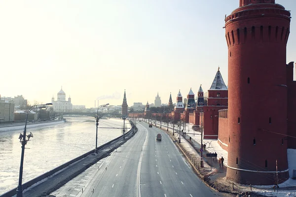 Moskevský Kreml panorama — Stock fotografie