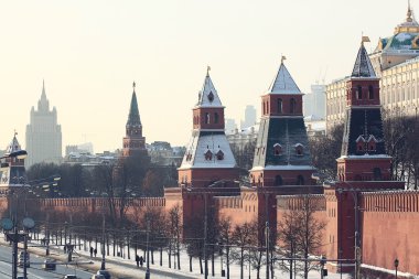 Moskova kremlin panorama