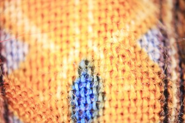 Mikrofiber kumaş doku