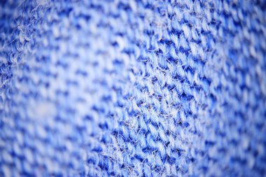 Mavi mikro fiber doku