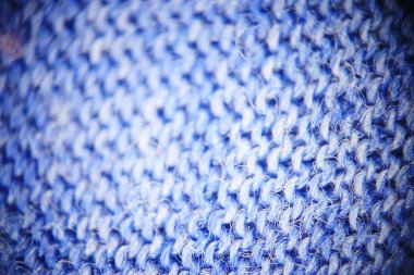 Mavi mikro fiber doku