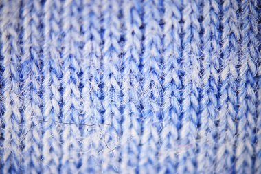 Mavi mikro fiber doku