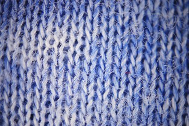 Mavi mikro fiber doku