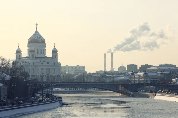 Cathédrale du Christ Sauveur à Moscou — Photo