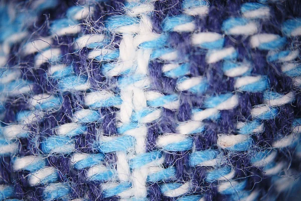 Blue micro fiber texture — Stock Photo, Image