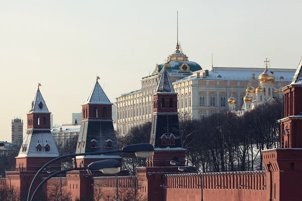 Panorama Kremla w Moskwie — Zdjęcie stockowe