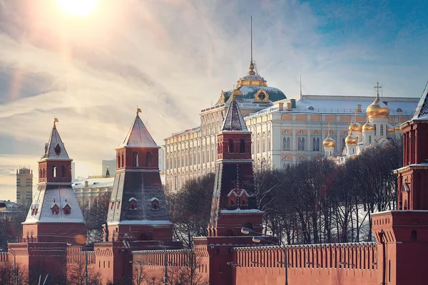 Moskva Kreml panorama — Stockfoto